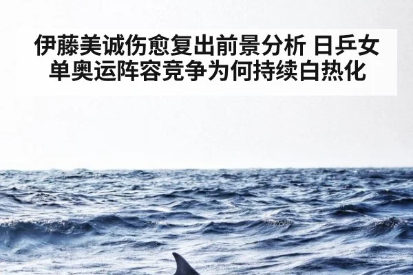 伊藤美诚伤愈复出前景分析 日乒女单奥运阵容竞争为何持续白热化